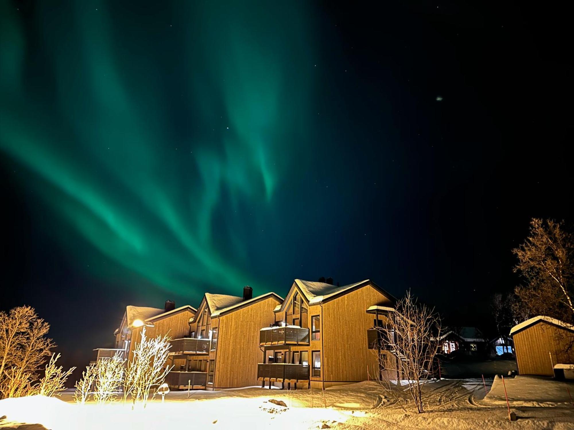 Skaidi Lodge - Modern Cabin Luxury - 6 Beds 哈默菲斯特 外观 照片